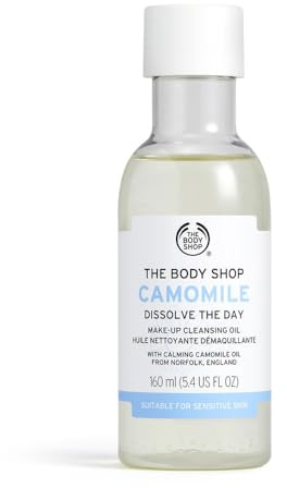 TheBodyShop The Body Shop Camomile Dissolve The Day Make-Up Cleansing Oil FOR SENSITIVE SKIN, LIGHT & NON-GREASY VEGAN