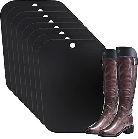4 pares Soporte para Bota Insertos de Formas de Botas Soporte para Botas Altas Árboles de botas largas Moldeador de portabotas Rellenos de botas para mujer Hombres Evitar plegado flexión 12 pulgadas