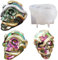 3D Snake Skull Silicone Mold for Resin, Epoxy, Wax, Concrete, Cake, Chocolate Casting