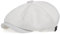 Béret Homme Hommes Casual Newsboy Chapeau Rétro Béret Chapeaux Casual Chapeaux Unisexe Casquette Octogonale pour Hommes Rue Cap Blanc