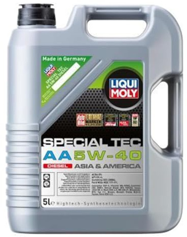 LIQUI MOLY Special Tec AA 5W-40 Diesel | 5 L | Synthesetechnologie Motoröl | Art.-Nr.: 21332