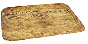 Bandeja La Mediterránea Madera Melamina 27 x 21 cm