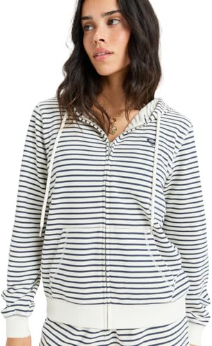 Roxy Fleece sweater PERFECT STRIPE Women's Blue M