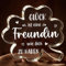 Beste Freundin Geschenke, Geschenk Freundin Geburtstag – Acryl Glücksklee Dekoration, Abschiedsgeschenk Freundin, Freundschaftsgeschenke, Weihnachtsgeschenke