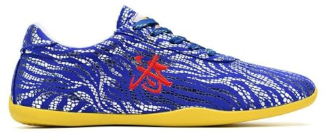 DONFAAUK Kung Fu Tai Chi Shoes, Outdoor Chinese Traditional Martial Arts Walking Sneakers Men Women Taekwondo Training Shoes,Blue,7