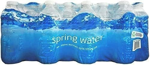 Spring Pure Still Bottled Water 500ml (Pack of 40) | Fresh & Healthy Hydration Anytime