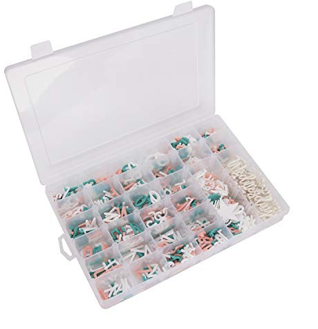 Letter Board Letters,697 PRE-Cut Characters (3/4 Inch,In 3 Colors) With Sorting Tray