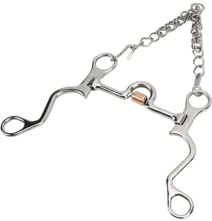 Pelham Horse Bit Strong Stainless Steel Horse Bit for Horse Riding Equestrian Performance Horse Mouth Bit and Bit