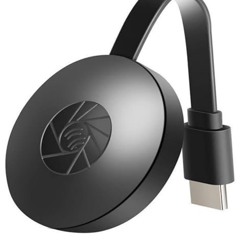 Kabelloser HDMI-Display-Dongle-Adapter, TV-Adapter, Kabelloser Screen-Share-Display-Empfänger, 4K-WLAN-HDMI-Wireless-Dongle-Streaming für Bilder und Ton, 1080P HD, Hängendes Design