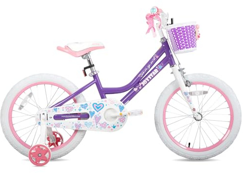 JOYSTAR Angel city bike for 18 + Years Old,purple