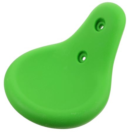 BESTonZON Asiento De Columpio De Plástico Verde, Tamaño Compacto, Repuesto Resistente Orificios Reforzados para Montaje , Accesorio para Juegos De Jardín y Parques Infantiles