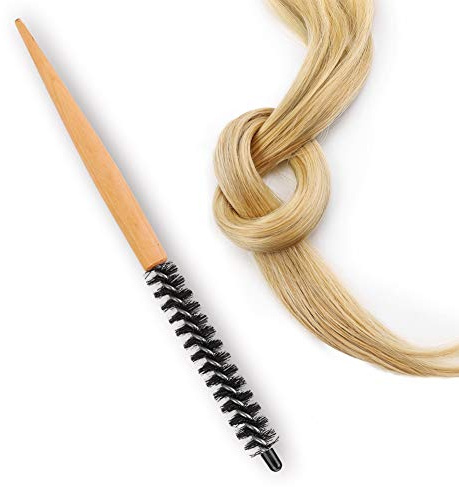 Spazzola per Capelli, Spazzola Rotonda per Capelli Piccole, Spazzola Termica per Trattenere il Calore e Ridurre i Tempi di Asciugatura, per Uomo e Donna, Capelli Corti, Frangia, Volume Ricci