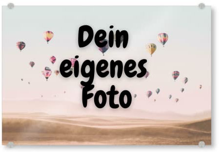 artboxONE Pixum Acrylglas 90 x 60 cm (quer) eigenes Foto als Acrylglas - Acrylglasbild mit Wunschmotiv - Personalisierbares Geschenk