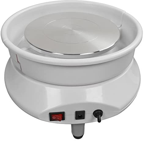 Elektrische Töpferscheibe Keramikformmaschine 15 cm Töpferscheibe DIY Keramikformwerkzeug für Anfänger DIY Tonkunst