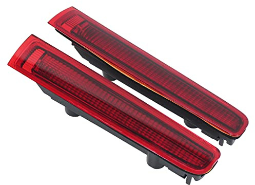HouYeen Third 3RD Brake Light for VW Transporter T5 T6 Additional High Level Rear Brake Stop Light Red Lens Reflector Left and Right Side Pair