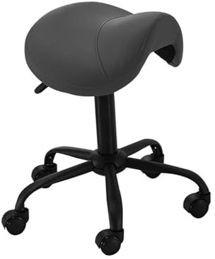 Generico Sgabello Da Sella, Cuscino Da Sella Spesso E Largo, Sedia Da Ufficio Regolabile In Altezza, For Cucina, Ufficio, Salone, Massaggi(Color2)