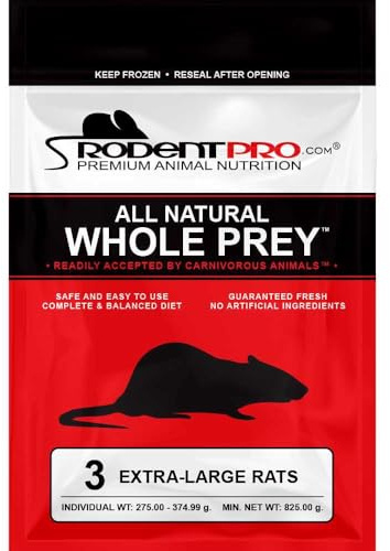 RodentPro Frozen Reptile Feeder Extra-Large Rats (3 Count)