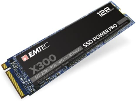SSD 128GB EMTEC M.2 PCIE X300 NVME M2 22,80