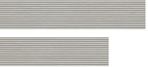 HPFloor Akustik Wandpaneele | MDF Lamellen mit Eichenfurnier | Wandverkleidung zur Schalldämmung & Schallschutz | 120 x 60 cm | 21 mm stark | Filz dunkelgrau | Grey Oak