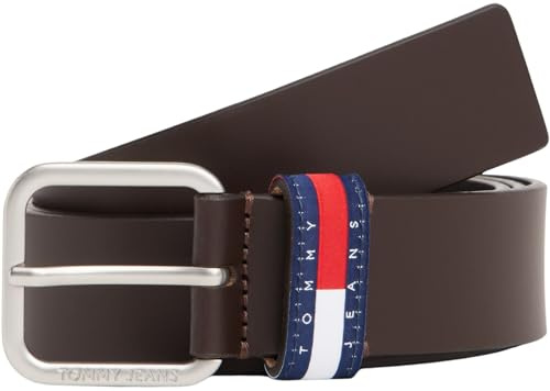 Tommy Jeans Cinturón Hombre Ryan 3,5 cm Cinturón de piel