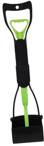 KONTONTY Paletta Portatile per Escrementi di Cani Paletta per Escrementi di Cani di Grossa di Animali Domestici Manico Lungo Ergonomico e Gatti