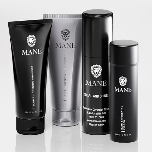 Mane Hair Building Fibers Travel Pack (Grey)