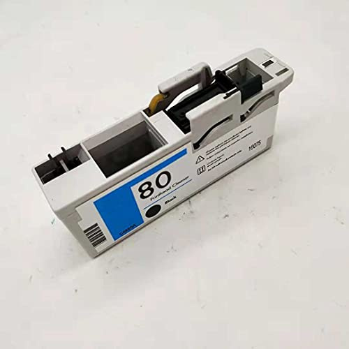 VLIZO Austauschbare Teile- 80 Schwarzer Druckkopfreiniger Kompatibel mit HP Designjet 1050 1055 1050c 1055c Drucker Drucker Ersatz Ersatz