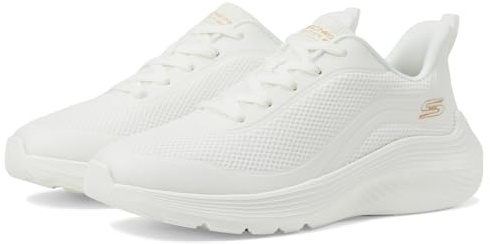 Skechers Bobs Squad Waves-Still Wading Sneaker da Donna, Bianco, 40 EU
