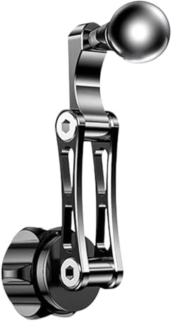Estensore Sferica | Supporto Estensione Da 17 Mm Per Fotocamera Dashboard Girevole Braccio Girevole Supporto Mobile Per Roulotte Camion Taxi Navigazione Registrazione Viaggi Guida