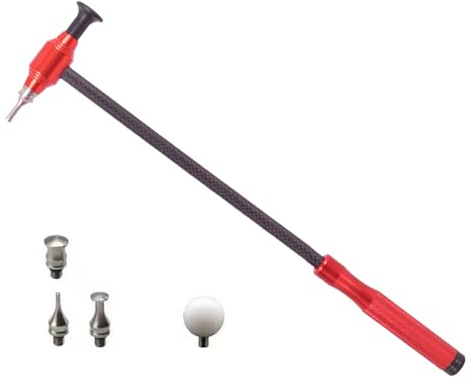 Marteau de débosselage antidérapant avec tête de taraudage - Kit de démontage de voiture