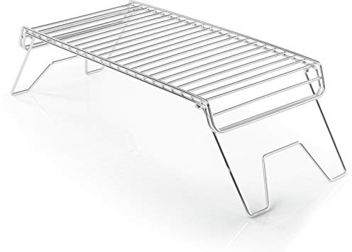 GSI Outdoors Portable Campfire Grill I Collapsible Backpacking & Camping Grill