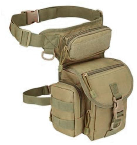 Packs de Taille de randonnée, Sac de Taille de Jambe à Goutte Molle, Sac de Taille et cuisinière de la Hanche et de Cuisse à Usage Multiples-usin