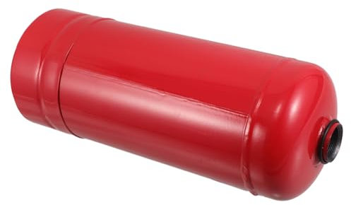 DIYEAH 2kg Estintore Portatile in Acciaio Per Cucina Auto Estintore Vuoto Ricaricabile Per Uso Domestico e Sicurezza Antincendio