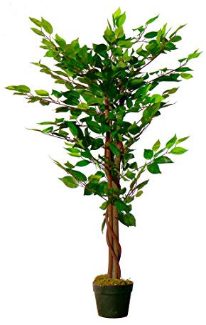 Spetebo Konstväxt i blomkruka – 115 cm – dekorationsväxt inomhusväxt konstgjort träd