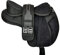 Wonderwish Treeless Bareback Sattel English Horse Saddle Synthetic Jumping Allzwecksattel (schwarz, 35,6 cm)