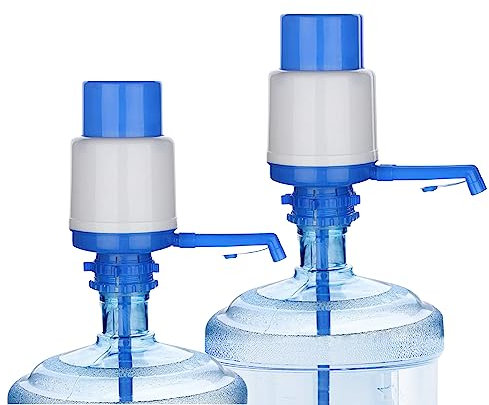Manueller Wasserspender für Kanister, Wasserdosierer, manuelle Pumpe, Wasserspender, für Kanister bis zu 20 l mit 55 cm Öffnung.