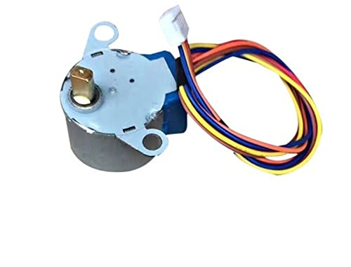 Styire Variable Aire GAL12A-BD Motor, 2 4byJ48a Motor Paso a Paso, Aire Acondicionado de la Hoja oscilante del Motor del Motor, Motor de guía de Aire, 1 2V DC Sincrónico Volteador