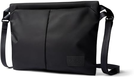 Bellroy Laneway Sacoche (vielseitige, flache Umhängetasche, schlanke Reisetasche für Reisepässe, Telefon und andere Kleinigkeiten) - Ink