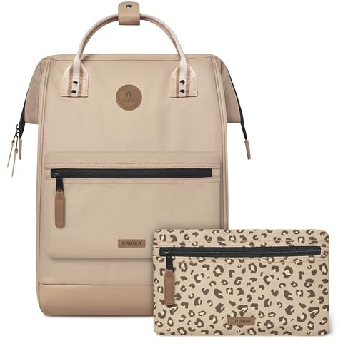 CABAIA Sac à Dos Adventurer Lobito 23L - Ordinateur 15 - Déperlant | Bagage cabine · Ouverture grand angle · Système MOLLE pochettes interchangeables · Certifié Vegan · Conçu pour durer