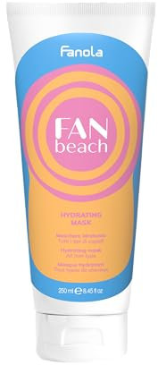 Fanola Fanbeach Maschera idratante per tutti i tipi di capelli, 250ml