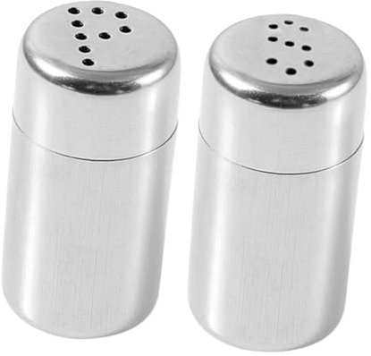 Gatuida 2 Pezzi Shaker per Spezie e Condimenti per Viaggi Picnic e Uso Design Compatto e Facile da Trasportare