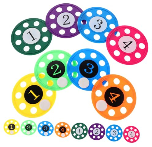 SUPVOX 16pcs Pool Diving Discs for Underwater Training Colorful Swimming for Fun Swimming Pool Games for Family Bonding and Skill Development