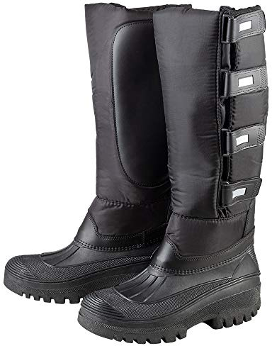PFIFF 102803 Botas térmicas de invierno para niños, para mujer, color negro