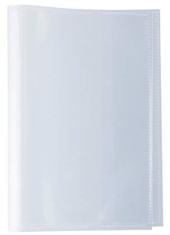 HERMA 19631 Heftumschläge A6 Transparent Klarsicht, 10 Stück, Hefthüllen aus strapazierfähiger, abwischbarer & extra dicker Polypropylen-Folie, durchsichtige Heftschoner Set für Schulhefte, farblos