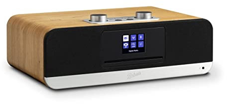 Roberts Blutune 300 CD Systeme Son Tout-en-Un avec Dab+ FM CD USB Bluetooth et Chargeur sans Fil integre