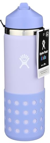 CAIKEZI Hydro Flask Kids Wide Mouth Straw Cap and Boot
