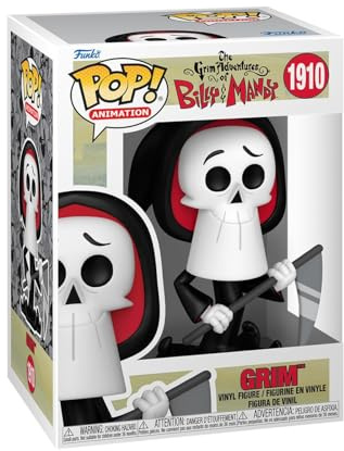 Funko POP! Animation: B&M - Grim Reaper - Grim Adventures Of Billy and Mandy - Collectable Vinyl Figure - Gift Idea - Official Merchandise - Toys for Kids & Adults - TV Fans