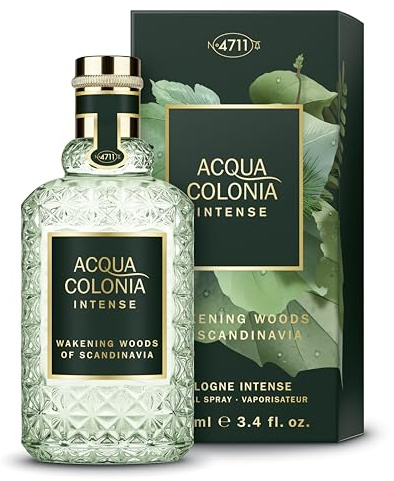 4711 Acqua Colonia® Intense Wakening Woods of Scandinavia | Eau de Cologne – aromatico-legnoso – benessere per i sensi | 50 ml spray naturale