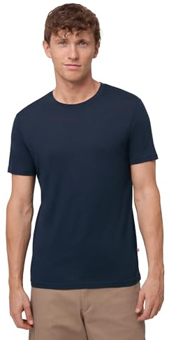 DANISH ENDURANCE 100% Merinoull T-Shirt för Män, Avslappnad Passform | Merinoull T-shirt, lätt, andas och luktresistent med mjuk avslappnad passform, för vardag, kontor och resor