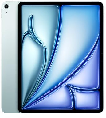 Apple iPad Air 13-inch with M3 chip Built for Apple Intelligence, Liquid Retina Display, 256GB, 12MP Front/Back Camera, Wi-Fi 6E, Touch ID, All-Day Battery Life — Blue